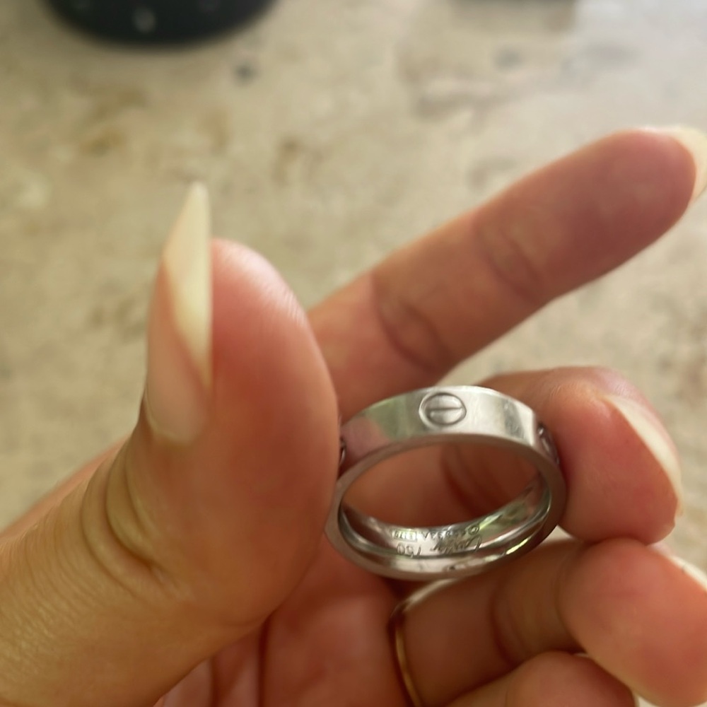 Cartier Style love ring